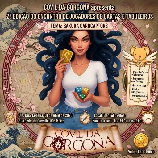 Foto do Evento Gorgona Games Especial Card Captors