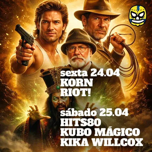 Foto do Evento KORN + FLASHBACK - 24 E 25 DE ABRIL