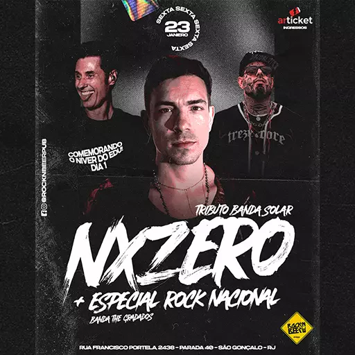 Foto do Evento NXZERO + ROCK NACIONAL - ESPECIAL