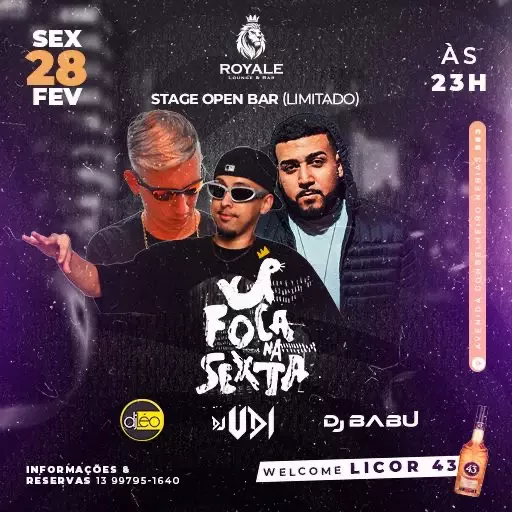 Foto do Evento FOCA NA SEXTA