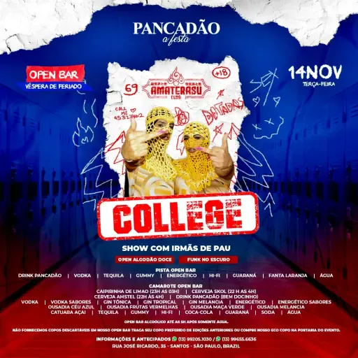 PANCADÃO A FESTA - COLLEGE