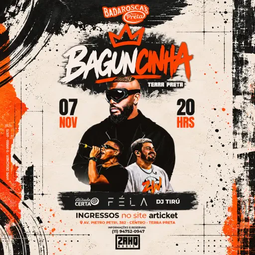 Baguncinha Terra Preta