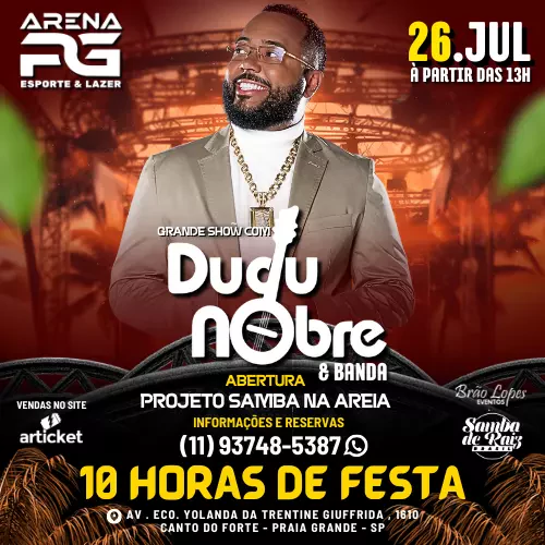 Foto do Evento Dudu Nobre & Banda