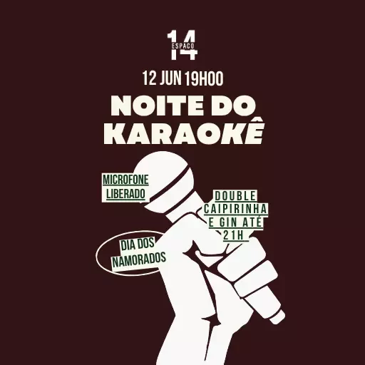 Foto do Evento Karaokê no Dia dos Namorados