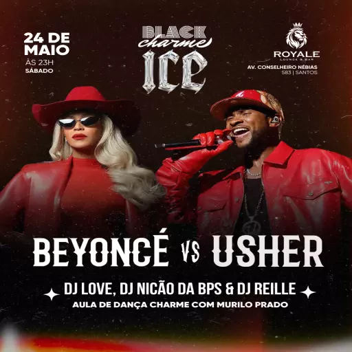 Foto do Evento Black Charme Ice - Beyonce x Usher