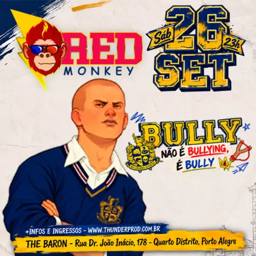 RED Monkey Legacy  - Colegial-Bully