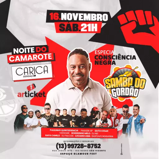 Foto do Evento Samba do Gordão