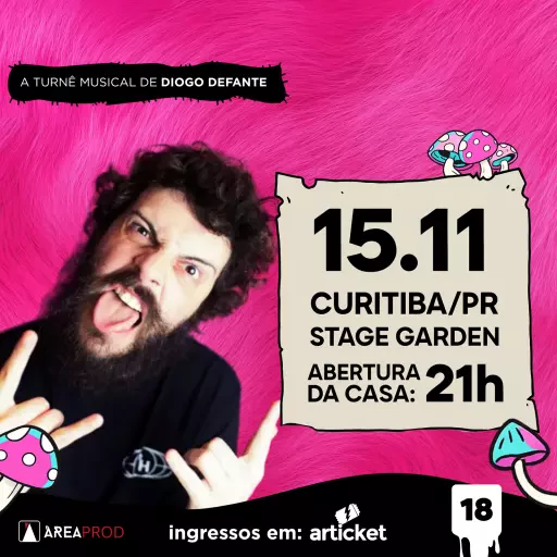 Foto do Evento DIOGO DEFANTE EM CURITIBA
