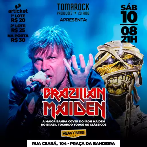 Foto do Evento BRAZILIAN MAIDEN NO HEAVY BEER