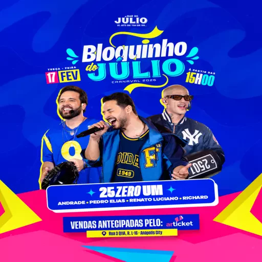 BLOQUINHO DO JÚLIO