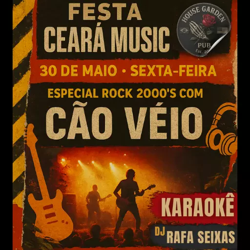 Foto do Evento Tributo ceará music - Cão véio