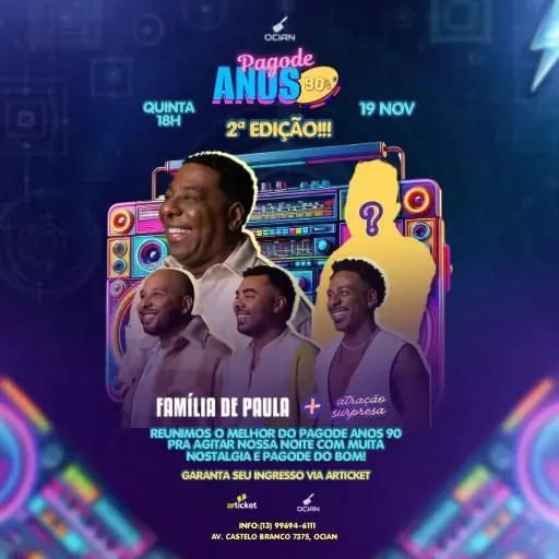 Pagode Anos 90 - 2ª Edição