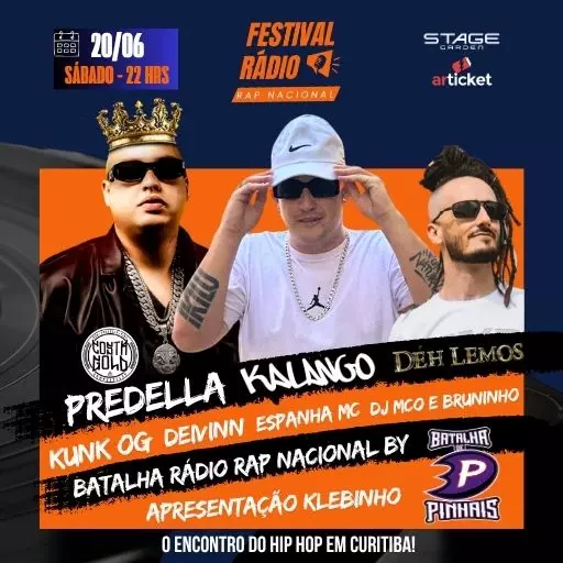 洋楽 g-rap Radio Festival Rádio Rap Nacional - Articket