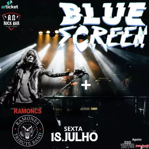 Foto do Evento RAMONES COVER E BLUE SCREEN