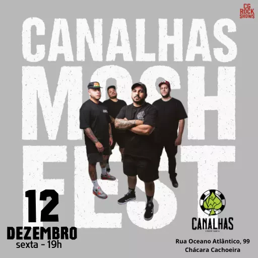 Foto do Evento CANALHAS MOSH FEST