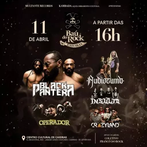 Foto do Evento Baú do Rock Caieiras