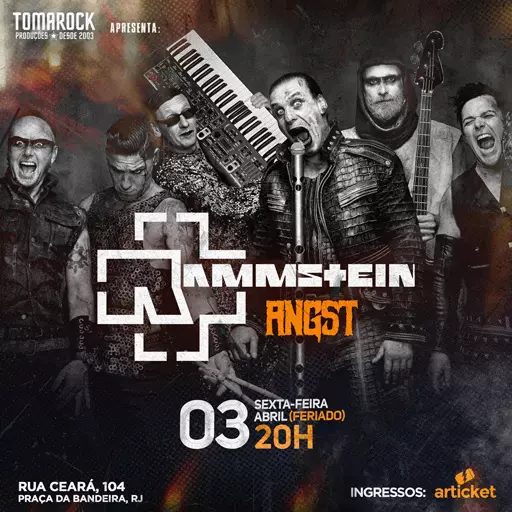 Foto do Evento RAMMSTEIN COVER - ANGST