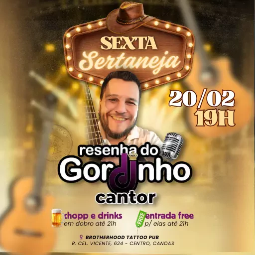 Sertanejo com a Resenha do Gordinho