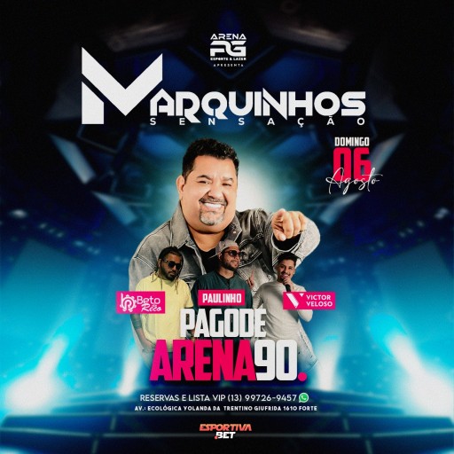 Foto do Evento Pagode Arena 90