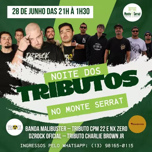 Foto do Evento Noite dos Tributos no Monte Serrat