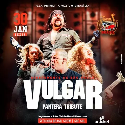 Foto do Evento Vulgar - Pantera Tribute