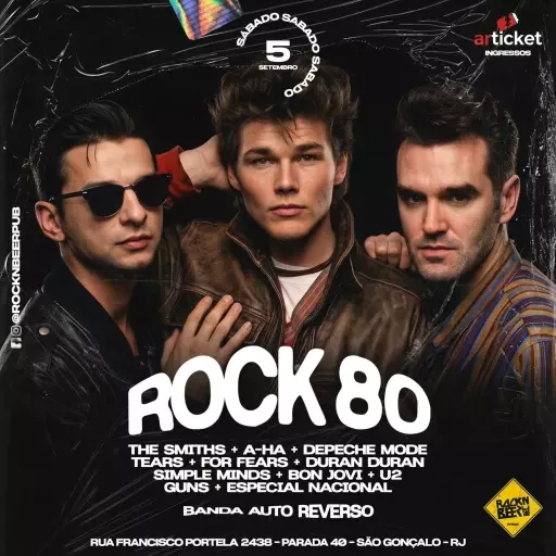 ESPECIAL ROCK 80 - AUTO REVERSO