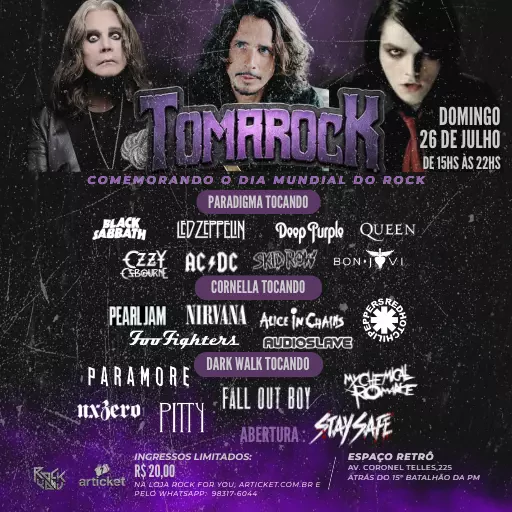 TOMAROCK EM CAXIAS