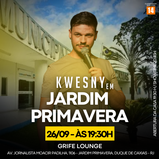 Foto do Evento O SOLO DO KWESNY EM JD PRIMAVERA