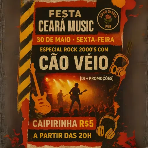 Foto do Evento Tributo ceará music - Cão véio
