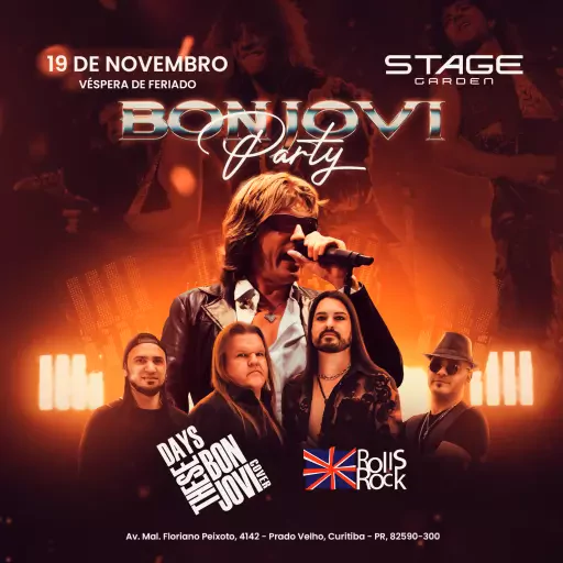 Foto do Evento BON JOVI PARTY - CURITIBA