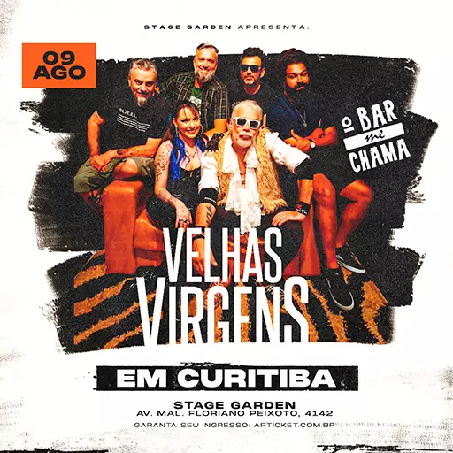 Foto do Evento Velhas Virgens em Curitiba