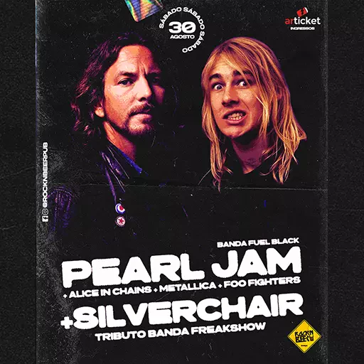 Foto do Evento PEARL JAM + SILVERCHAIR - TRIBUTOS