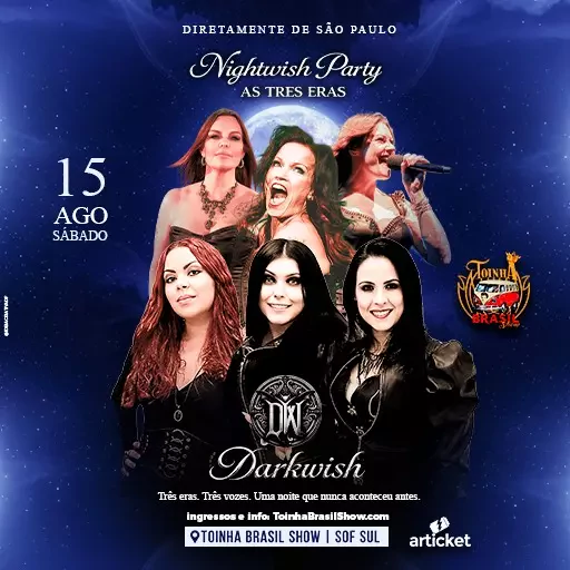 Foto do Evento Nightwish Party - As Três Eras