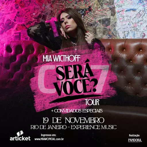 Mia Wicthoff - Será Você? Tour