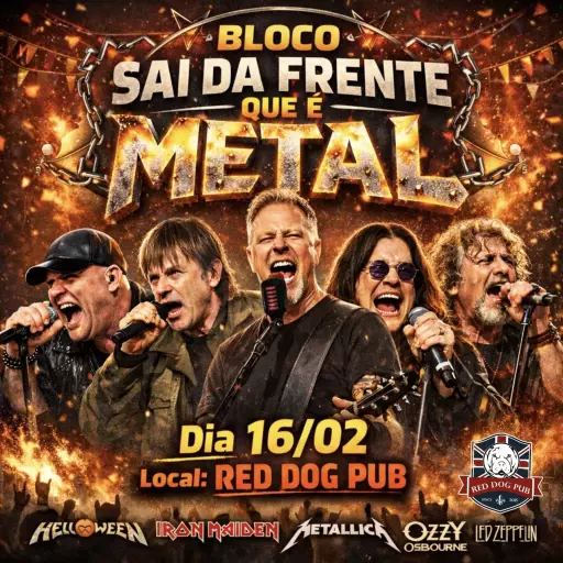 Foto do Evento BLOCO SAI DA FRENTE QUE É METAL