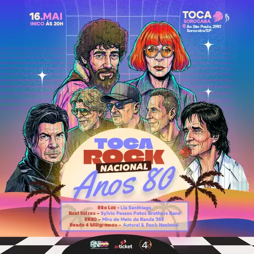 Toca Rock Nacional - Anos 80