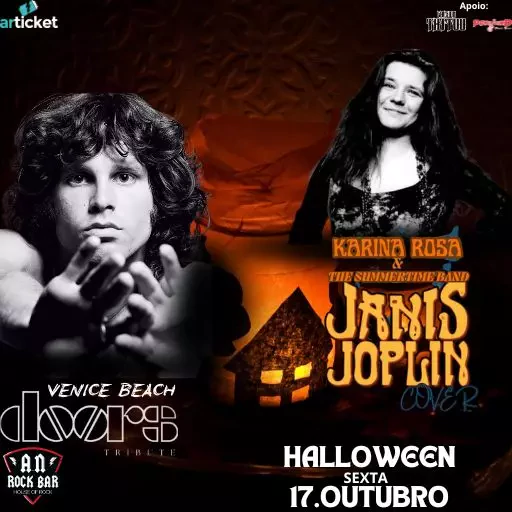 Foto do Evento THE DOORS & JANIS JOPLIN TRIBUTOS