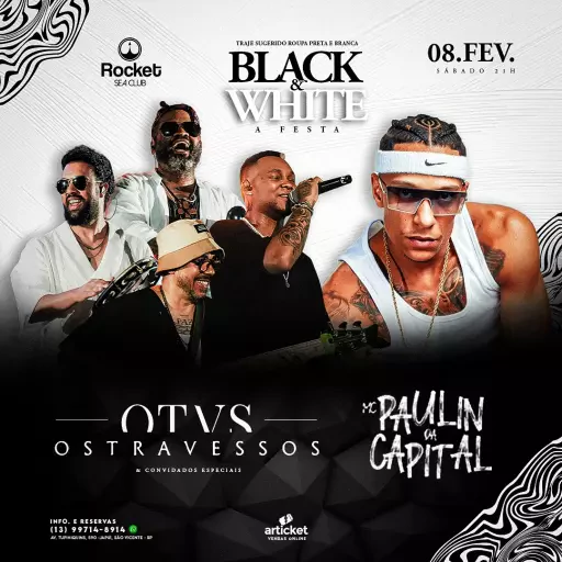Foto do Evento Black & White - A Festa