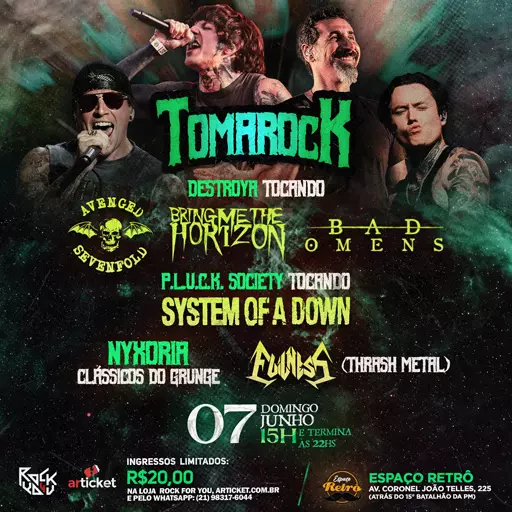 Foto do Evento TOMAROCK EM CAXIAS