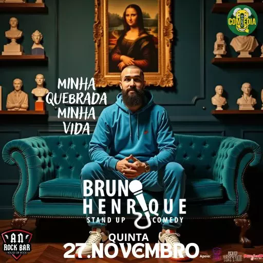 Foto do Evento BRUNO HENRIQUE STAND UP COMEDY