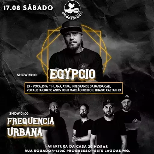 Foto do Evento Egypicio + Frequência Urbana