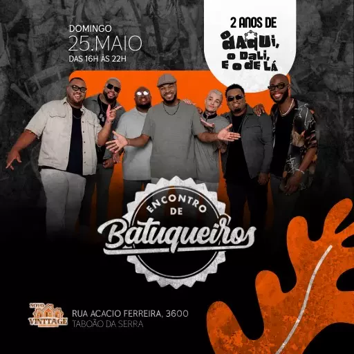 Foto do Evento Projeto O Daqui, o dali e o de lá
