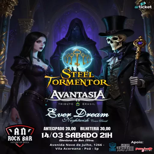 HALLOWEEN,AVANTASIA E NIGHTWISH CV