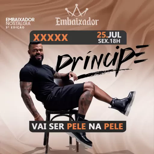 Foto do Evento PRÍNCIPE NO EMBAIXADOR