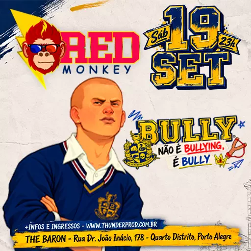 RED Monkey Legacy  - Colegial-Bully