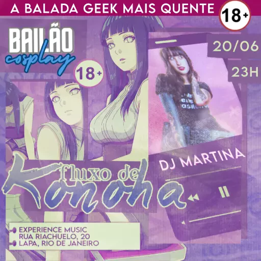 Foto do Evento Bailão Cosplay Rio - Fluxo de Konoha