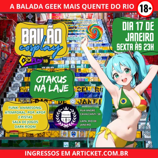 Bailão Cosplay de Verão