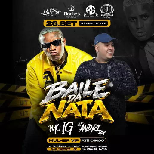 Baile da Nata | Mc IG na Rocket