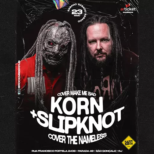 Foto do Evento SLIPKNOT COVER - THE NAMELESS