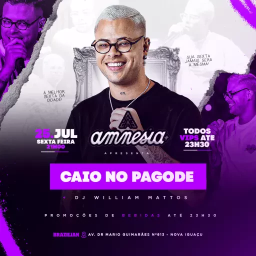 Amnésia - Caio no Pagode